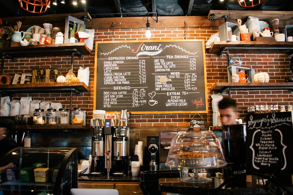 cafe drink menu ideas