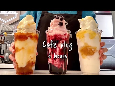 Cafe Vlog: 6-Hour ASMR Collection | Happy New Year! | The Litter | No BGM