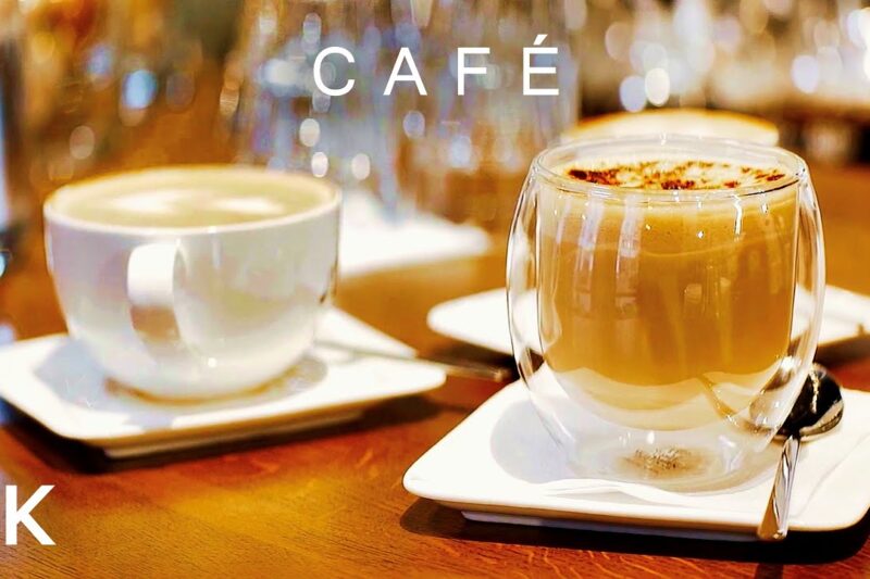 Café Ambience in 4K: Relax with 2 Hours of Real Coffee Shop B-Roll, Jazz Music, and LoFi Vibes