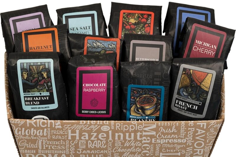 Indulgent Coffee Gift Box: 12 Arabica Samples